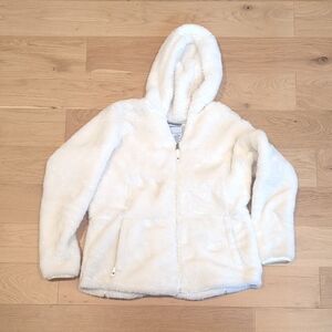 Women's White Teddy Jacket